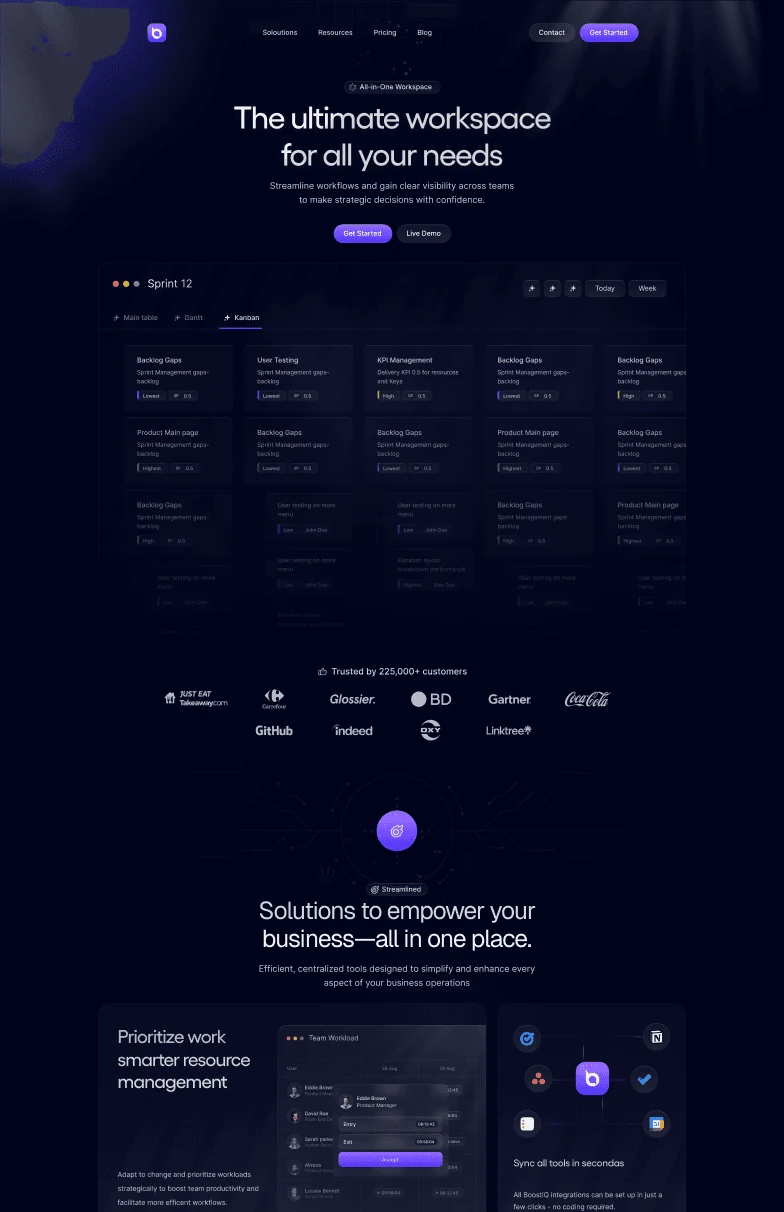 Mavara House website design project mockup